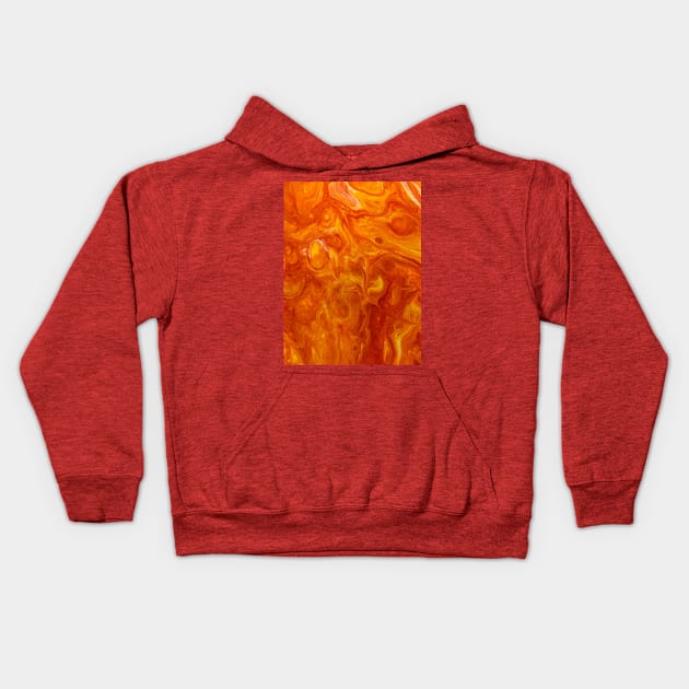 The Lava Pit Kids Hoodie by ElviraDraat